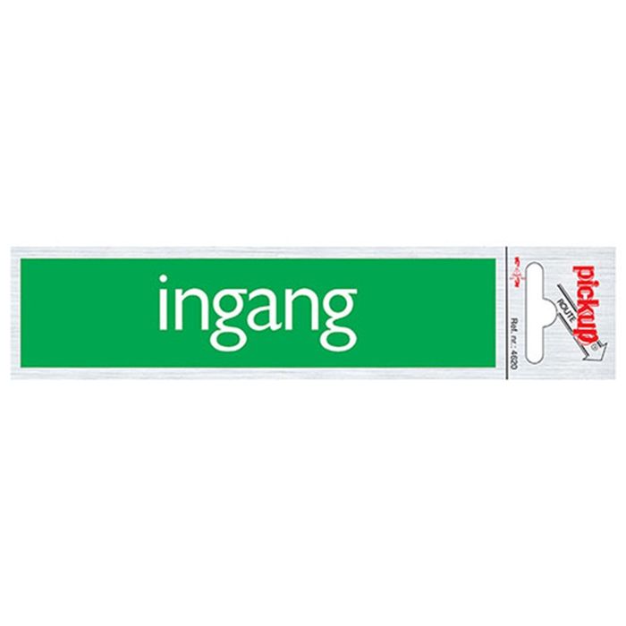 Pickup Route Alulook 165X44 Mm Ingang