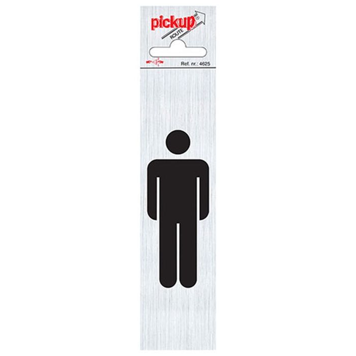 Pickup Route Alulook 165X44 Mm Heren Symbool Pickup Route Alulook 165X44 Mm Heren Symbool