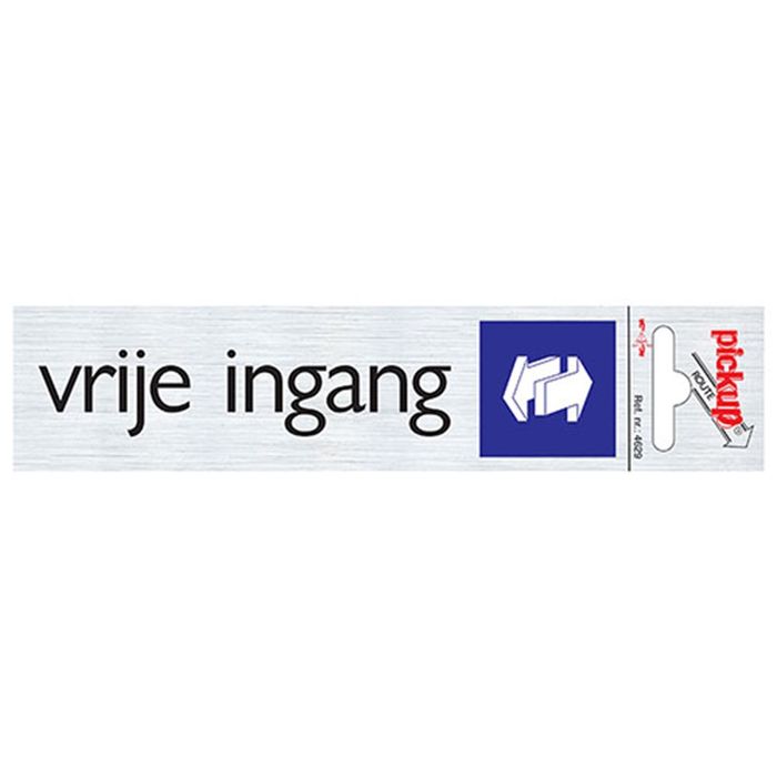 Pickup Route Alulook 165X44 Mm Vrije Ingang Pickup Route Alulook 165X44 Mm Vrije Ingang