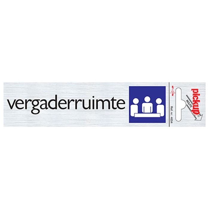 Pickup Route Alulook 165X44 Mm Vergaderruimte Pickup Route Alulook 165X44 Mm Vergaderruimte