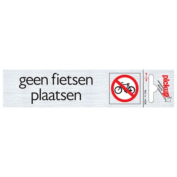 Pickup Route Alulook 165X44 Mm Geen Fietsen