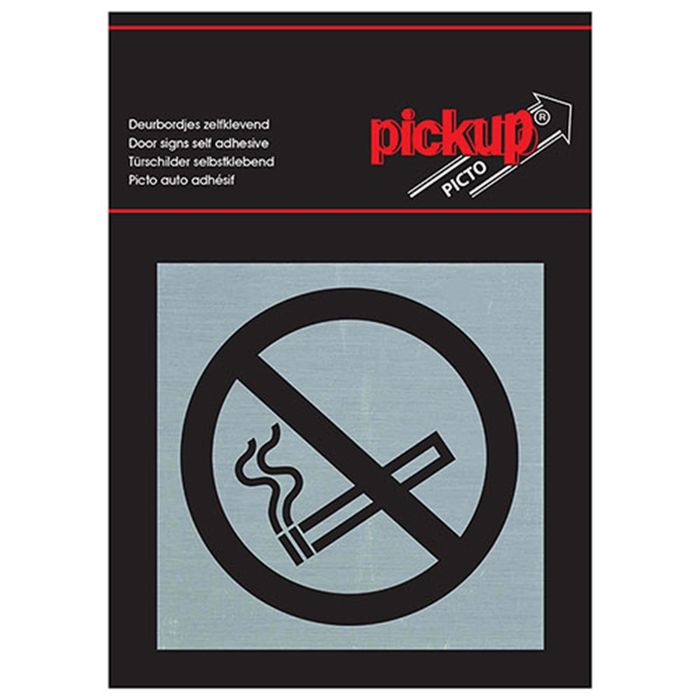 Pickup Route Alu Picto 80X80 Mm Verboden Te Pickup Route Alu Picto 80X80 Mm Verboden Te