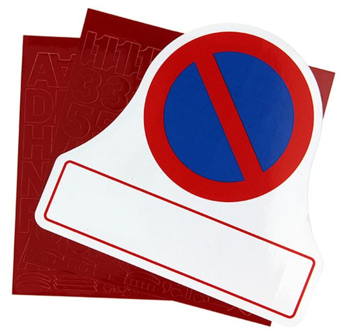 Pickup Pictogram Set Parkeerverbod P208