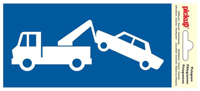 Pickup Pictogram 100X200 P712-20 Pickup Pictogram 100X200 P712-20