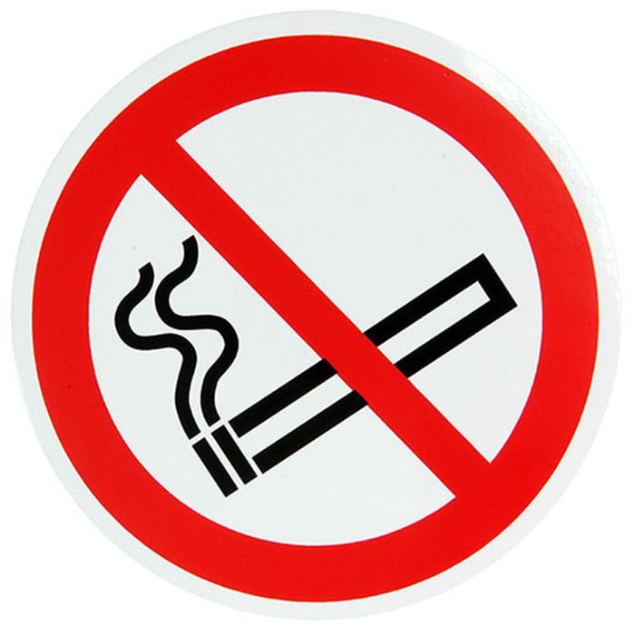 Pickup Pictogram Verboden Te Roken Dia.150
