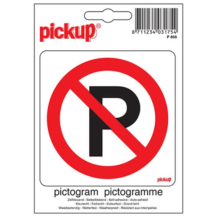 Pickup Verboden Te Parkeren Pickup Verboden Te Parkeren