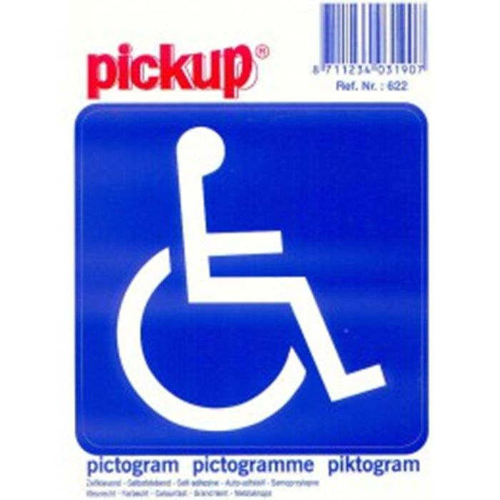 Pickup Pictogram 100X100 Pa622 Toegankelijk Pickup Pictogram 100X100 Pa622 Toegankelijk