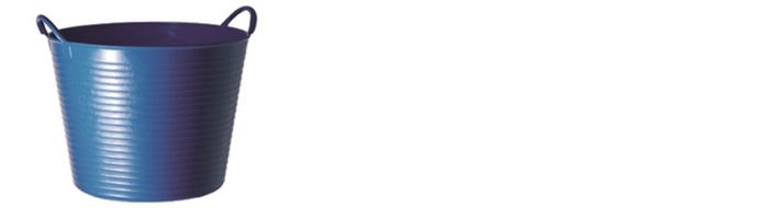 Polet Tubtrug L 42L H33-D45 (Blauw)