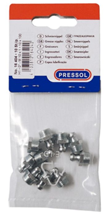 PRESSOL Pressol Pressol-Smeernippels M10X1 PRESSOL Pressol Pressol-Smeernippels M10X1