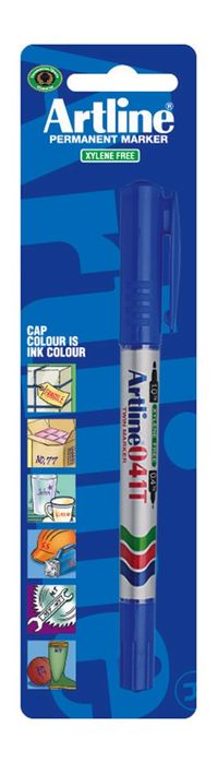 Artline Twin Marker 041T / Zwart / Blister Artline Twin Marker 041T / Zwart / Blister