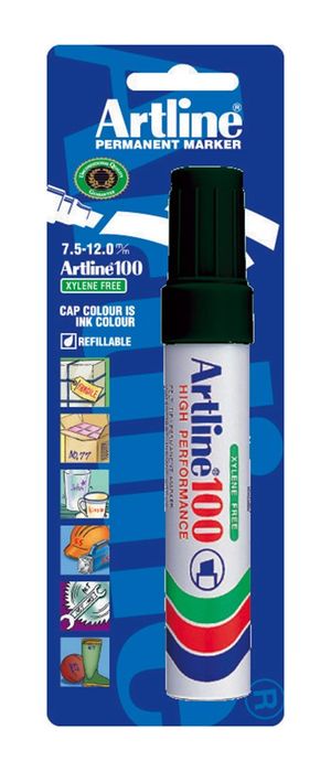 Artline Permanent Marker Artline 100 Blauw Artline Permanent Marker Artline 100 Blauw