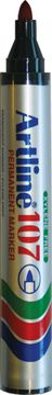 Artline Permanent Marker Wetrite Rood