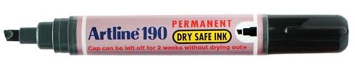 Prof Praxis Permanent Marker Dry Safe 190 Zwart Prof Praxis Permanent Marker Dry Safe 190 Zwart