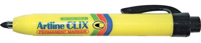 Artline Permanent Marker Ek 73 /Clix Zwart