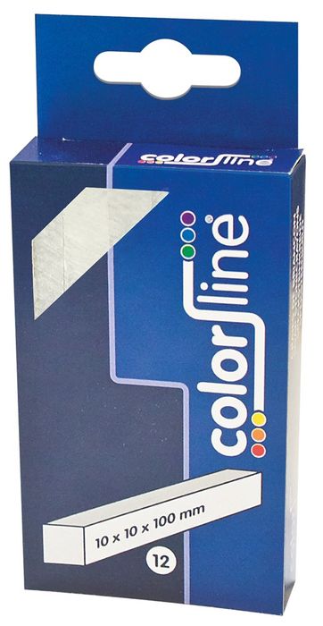 COLOR LINE Speksteenkrijt 10 X 10 X 100 Mm ( 12 COLOR LINE Speksteenkrijt 10 X 10 X 100 Mm ( 12