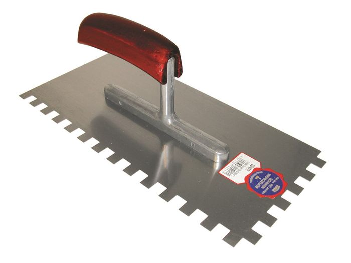 Schwan Getand Spaan Met Houten Handgreep, Alu Schwan Getand Spaan Met Houten Handgreep, Alu