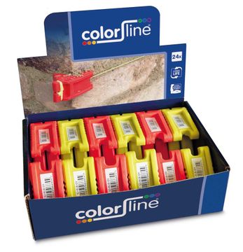 COLOR LINE Lijn blok, rubber 75x48x35 mm