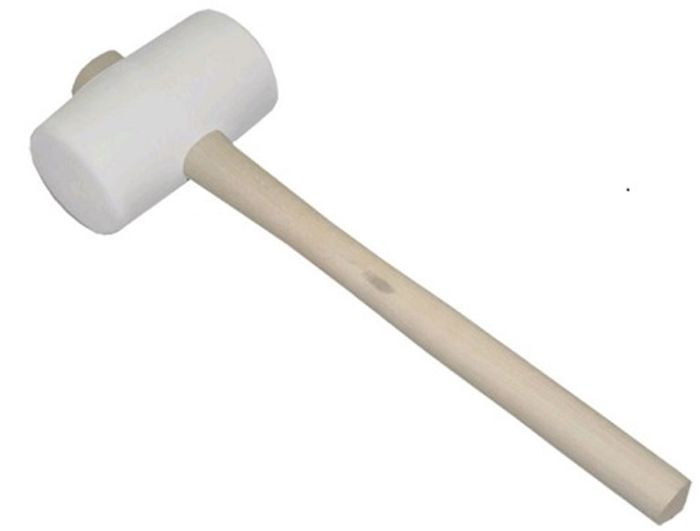 Solid Rubberhamer Wit 300 Gram Solid Rubberhamer Wit 300 Gram