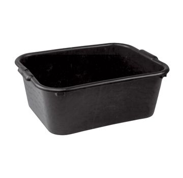 Solid Mortelbak Rechthoekig - Pe  65 L - Zwart