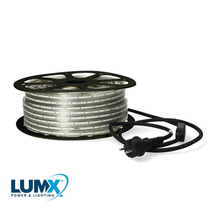 LumX LED lichtslang GROEN 50m - 60led/m -