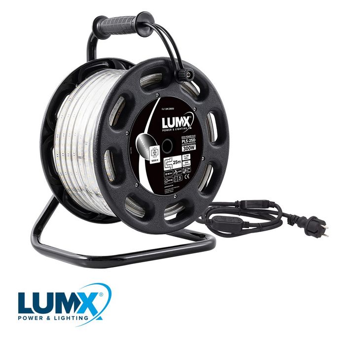 LumX LED lichtslang High Power DUO op haspel