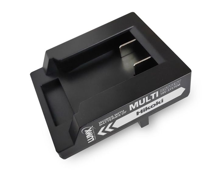 LumX Adapter voor HIKOKI batterij / LUMX LumX Adapter voor HIKOKI batterij / LUMX