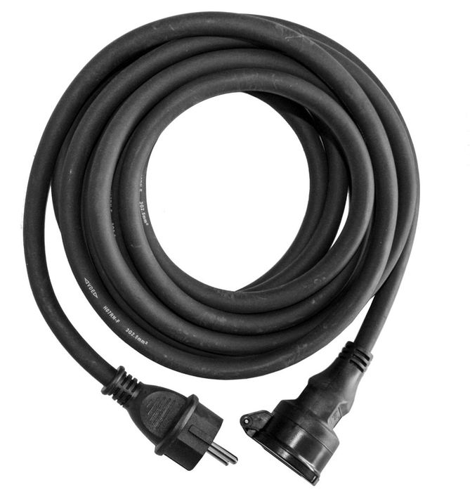 LENA Verlengkabel Stopcontact Met Klapdeksel LENA Verlengkabel Stopcontact Met Klapdeksel