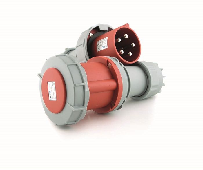 LumX Cee Stekker (M) - 5-Polig - 3P + N + A LumX Cee Stekker (M) - 5-Polig - 3P + N + A