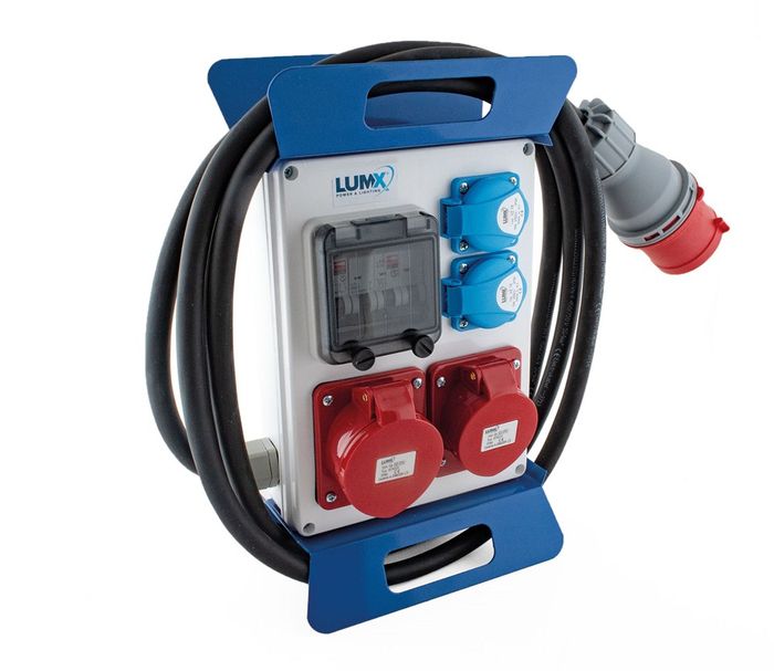 LumX El. Verdeelkast 400V - 12800 Watt LumX El. Verdeelkast 400V - 12800 Watt