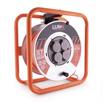 LumX LumX kabelhaspel XT-PREMIUM, H07BQ-F 3G