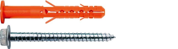 Mungo Mbrk-Stb Kozijnplug Met Kraag 10X100 Mm