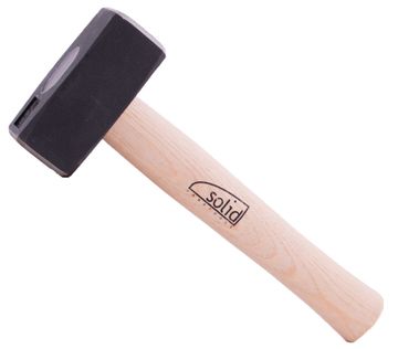 Solid Moker Met Houten Steel - 1000 Gr