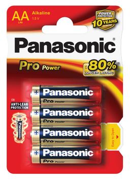 PANASONIC Batterij Panasonic Pro Power- Type Aa