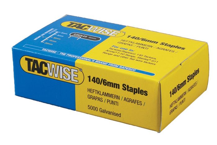 TACWISE Vlakdraadnieten 140/8 Mm Per 5000 St TACWISE Vlakdraadnieten 140/8 Mm Per 5000 St