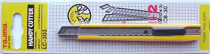 Tajima Cutter 9 Mm Metalen Geleider Auto-Lock Tajima Cutter 9 Mm Metalen Geleider Auto-Lock