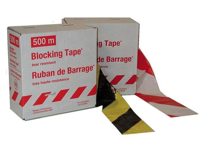 COLOR LINE Signalisatielint 500M Geel/Zwart COLOR LINE Signalisatielint 500M Geel/Zwart
