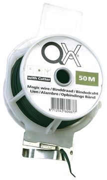 QX Magic Staaldraad Groen Geplasticeerd - 1,2 Mm QX Magic Staaldraad Groen Geplasticeerd - 1,2 Mm
