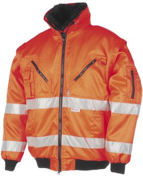 Sioen Pilot Jacket WOLF Fluo oranje maat 2XL