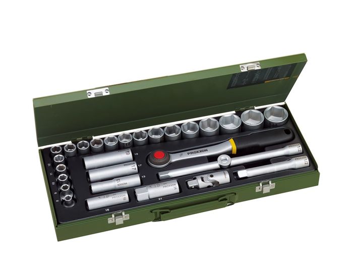 Proxxon Dopsleutelset 1/2 (Crv 29-Dlg.) Proxxon Dopsleutelset 1/2 (Crv 29-Dlg.)