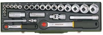 Proxxon Dopsleutelset 1/4+1/2 (Crv 27-Dlg.)
