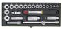 Proxxon Dopsleutelset 3/8 (Crv 24-Dlg.)