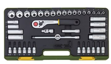 Proxxon Dopsleutel-/Bitset Met Ratel, 3/8