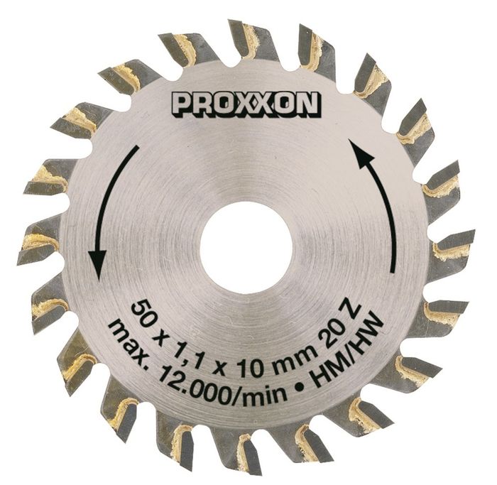 Proxxon Cirkelzaagblad Hm-Opgelast + 50 Mm 28T. Proxxon Cirkelzaagblad Hm-Opgelast + 50 Mm 28T.