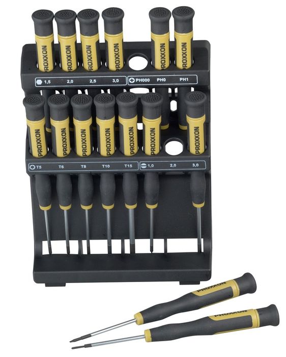 Proxxon Micro Schroevendraaierset (16-Dlg.) Proxxon Micro Schroevendraaierset (16-Dlg.)