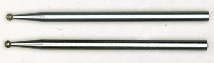 Proxxon Diamant Slijpstiften Kogel + 1,0 Mm. 2
