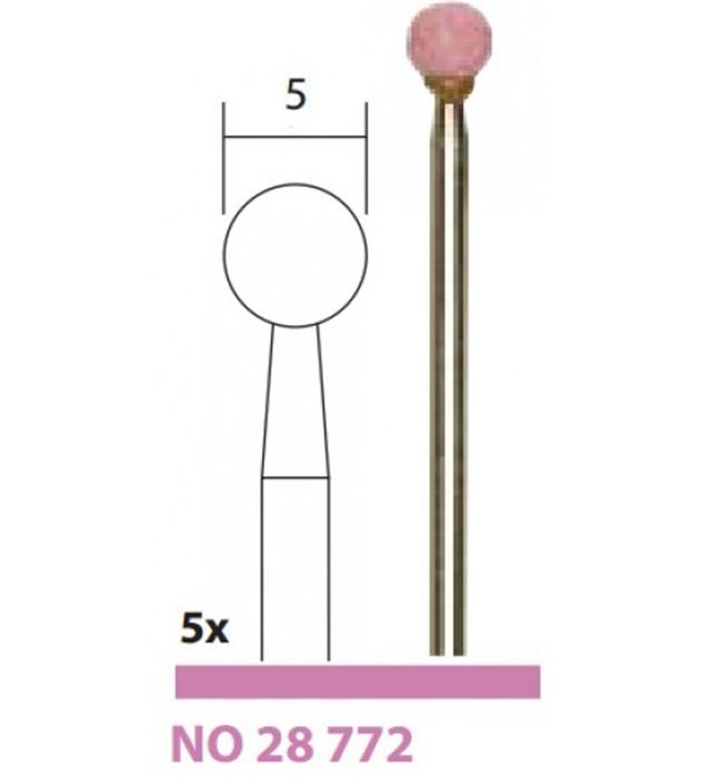 Proxxon Edelkorund Slijpstiftenset 5-Dlg. Proxxon Edelkorund Slijpstiftenset 5-Dlg.
