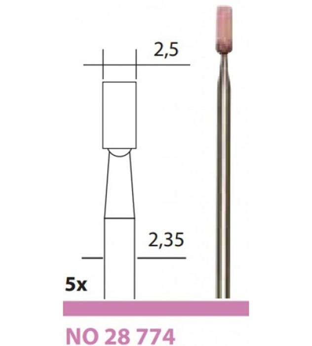 Proxxon Edelkorund Slijpstiftenset 5-Dlg. Proxxon Edelkorund Slijpstiftenset 5-Dlg.