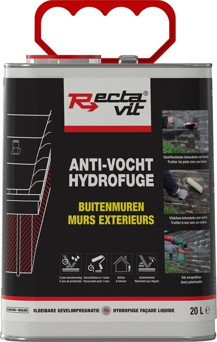 Rectavit Rv Anti-Vocht Buitenmuur   5L