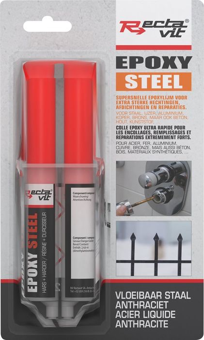 Rectavit Rv Tube Epoxy Steel (New) 24 Ml Rectavit Rv Tube Epoxy Steel (New) 24 Ml