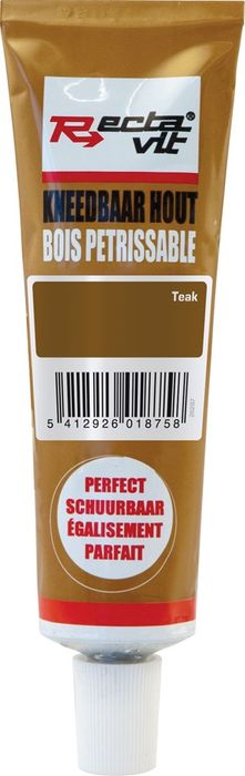 Rectavit Rv Kneedbaar Hout Teak 50 Ml Rectavit Rv Kneedbaar Hout Teak 50 Ml